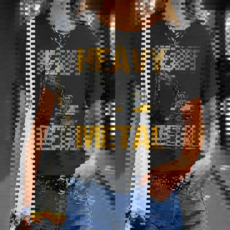 Heavy Equipment Operator Excavator Construction Backhoe Tシャツ 彼女への贈り物