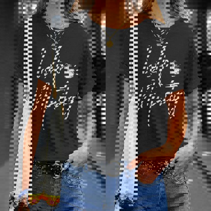 Hello Ninety 90歳の分隊 90歳の誕生日 お揃い Tシャツ 彼女への贈り物