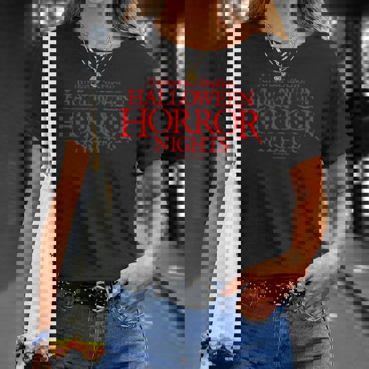 Hhn チャッキー ユニバーサル モンスター フロント&バック Tシャツ 彼女への贈り物