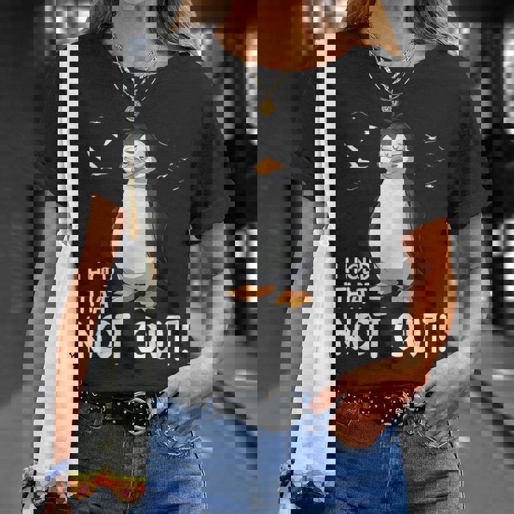 I Hold That Not Out デングリッシュのことわざ 面白い 楽しい Tシャツ 彼女への贈り物