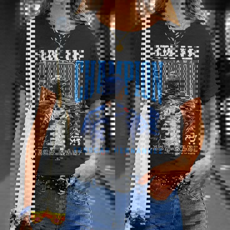 Home Run Champion Teoscar Hernandez Los Angeles Mlbpa Tシャツ 彼女への贈り物