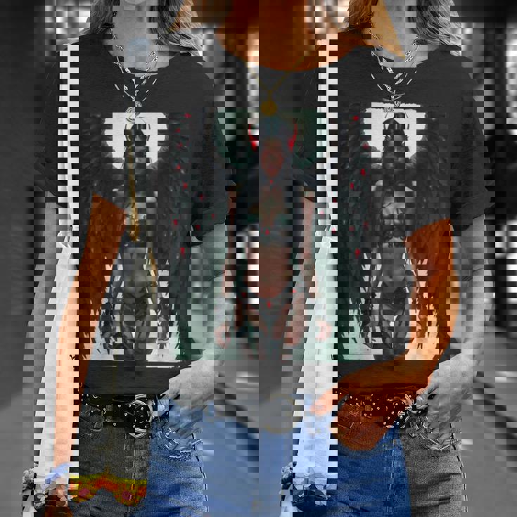 Hot Girl On 男性用 堕天使バトルレディ Tシャツ 彼女への贈り物