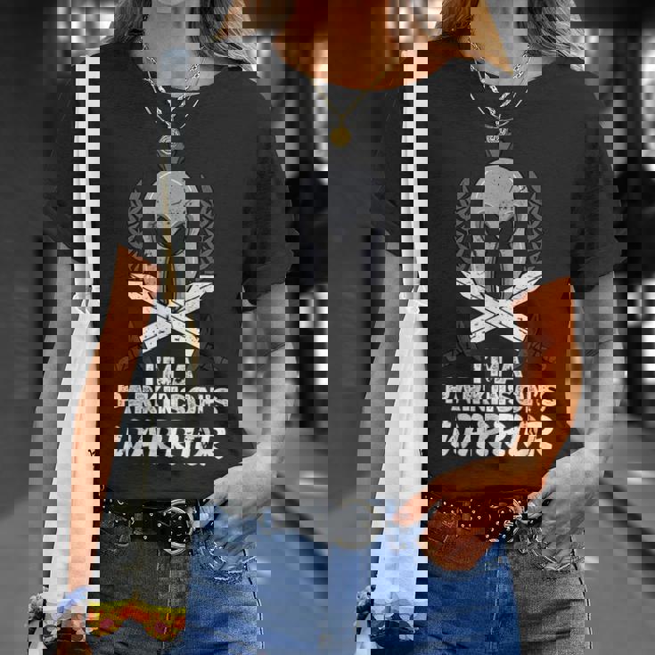 I'm A Parkinson's Warrior パーキンソン病啓発 Tシャツ 彼女への贈り物