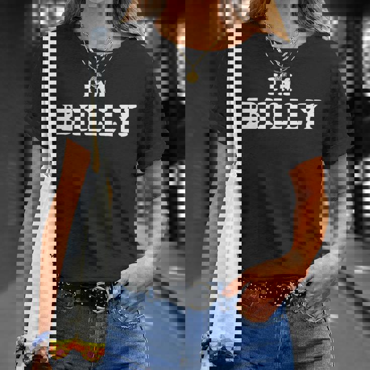 I'm Billy 私はビリーです I Am Billy Tシャツ 彼女への贈り物