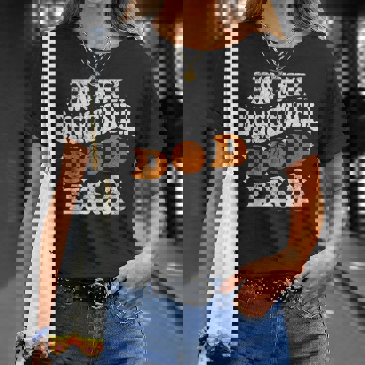 In My Basketball Dad Era プレイヤー バスケットボール お父さん 父の日 Tシャツ 彼女への贈り物