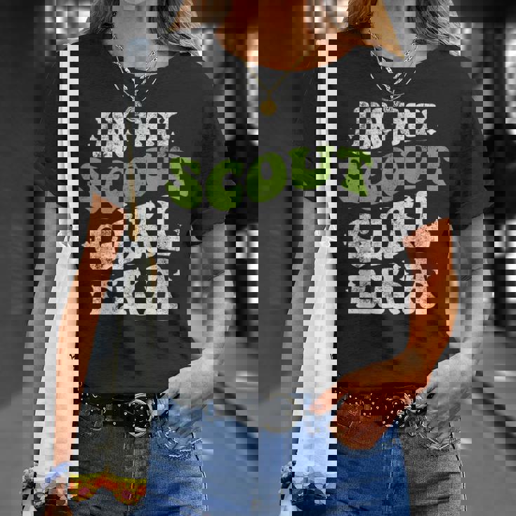 In Mycout Girl Era ファニースカウトガール スカウト キャンプ Tシャツ 彼女への贈り物