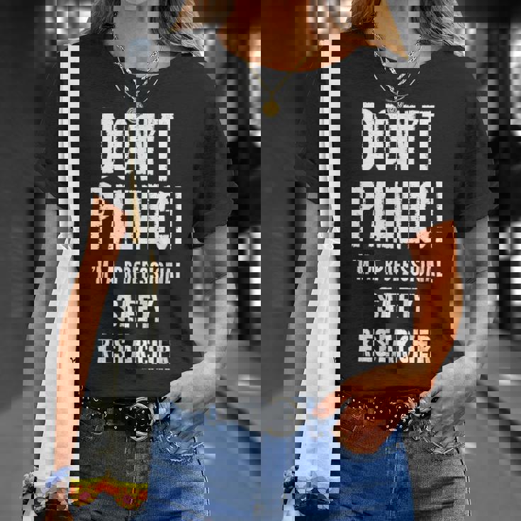 Investigador Deeguridad Camiseta unisex Regalos para ella