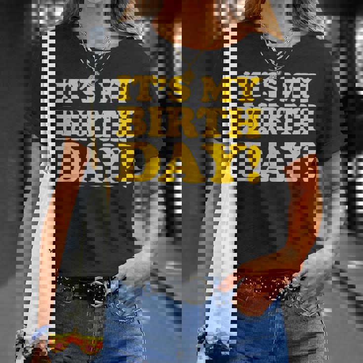 It's My Birthday Tシャツ 彼女への贈り物