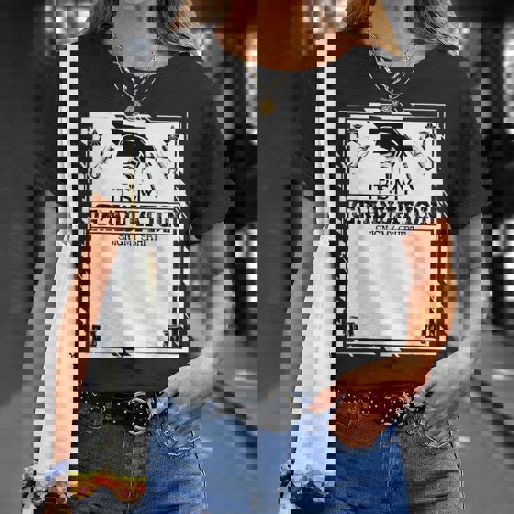 It's My Graduationign My Chool Gradual Grad 2024 Tシャツ 彼女への贈り物