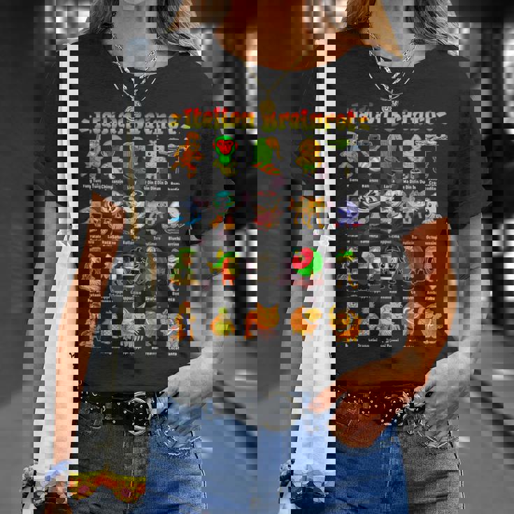 Italian Brain Rot Italian Brainrot Memes T-Shirt - Monsterry