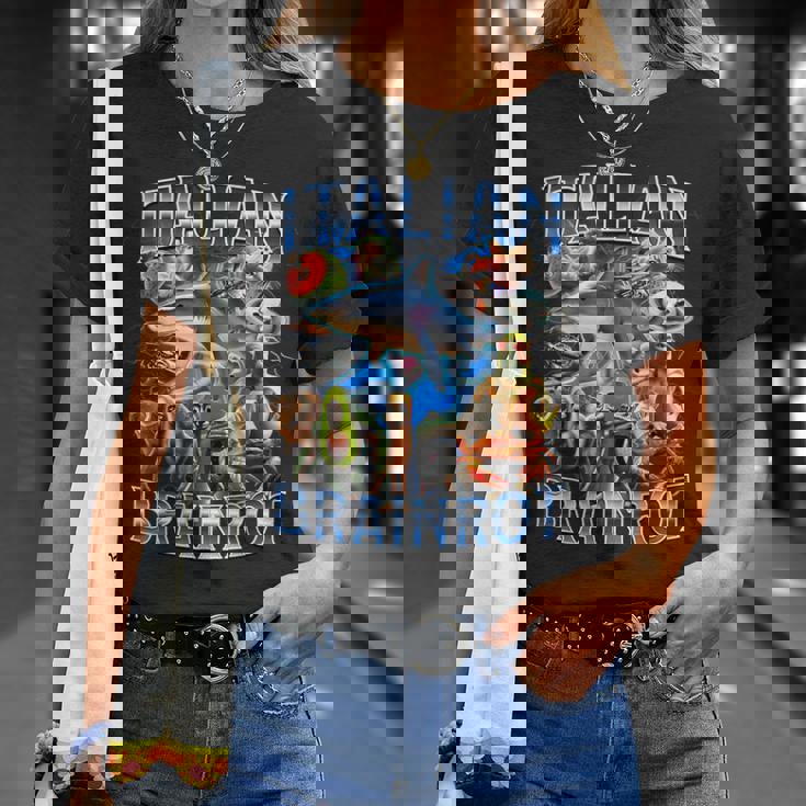 Italiana Brainrot Tシャツ 彼女への贈り物
