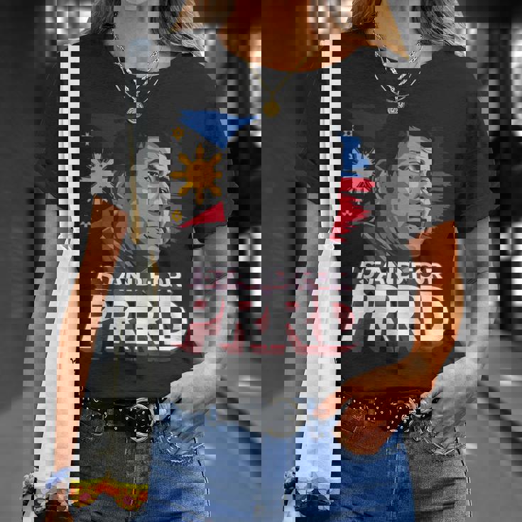 Itand For Prrd サポーター Digong Duterte フィリピン Du30 Tシャツ 彼女への贈り物
