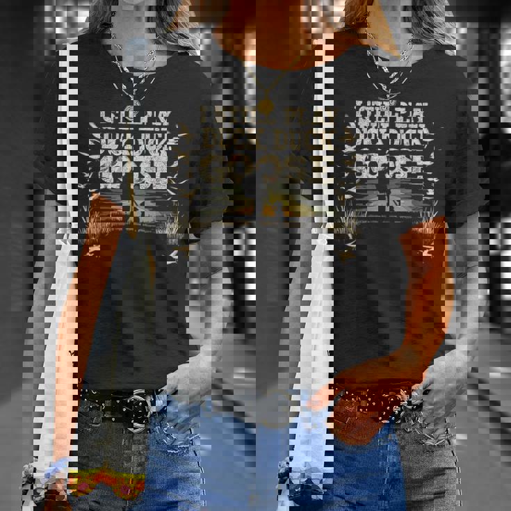 Itill Play Duck Hunting itka Camo Dux Waterfowl メンズ Tシャツ 彼女への贈り物