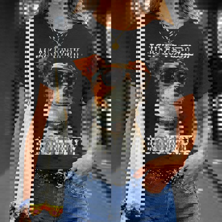 Jack Russell Mommyジャック・ラッセル ママ 母の日 お母さん ジャック・ラッセル・テリア Tシャツ 彼女への贈り物