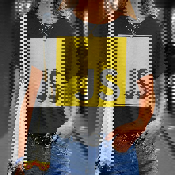 Javascript Js React AngularjsueJs NodeJs プログラマーオタク Tシャツ 彼女への贈り物