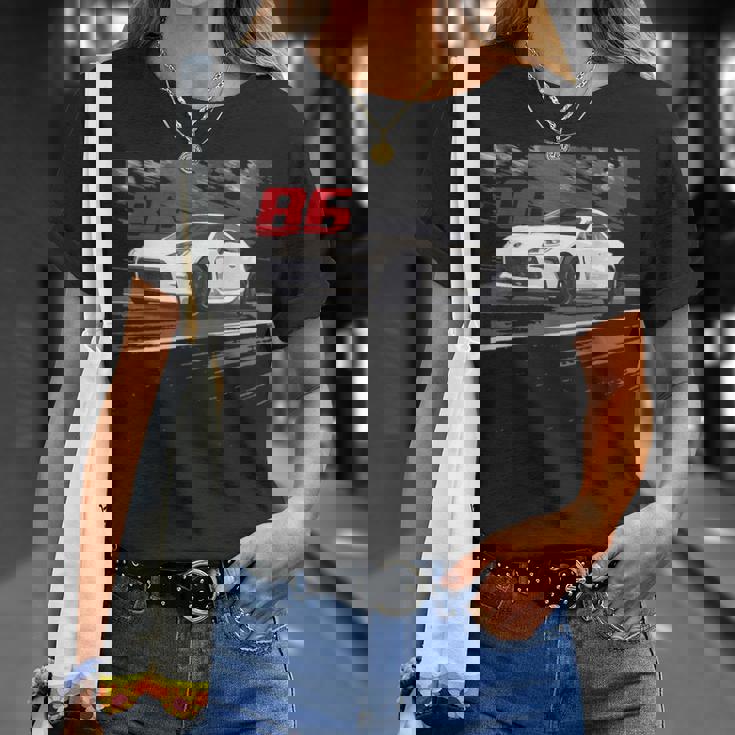 Jdm カー ストリート ドリフト レース Dk 土屋 86 アニメ Tシャツ 彼女への贈り物