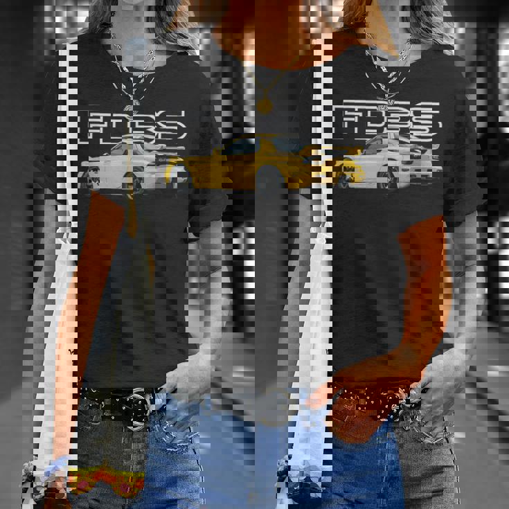 Jdm 車 Cym Fd ターボ ロータリ Fd3s Tシャツ 彼女への贈り物