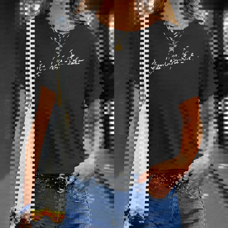 Johannebastian Bach シグネチャー Tシャツ 彼女への贈り物