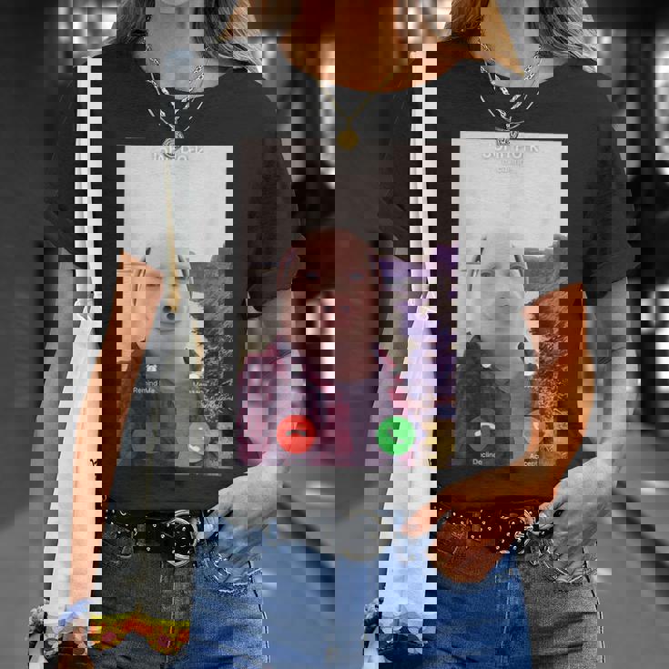 John Pork Is Calling Tシャツ 彼女への贈り物