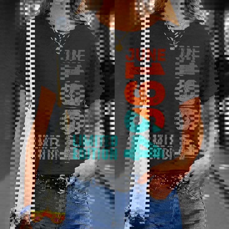 Junio 1964 Año 1964 Retro 1964Intage 1964 Desde 1964 Camiseta unisex Regalos para ella