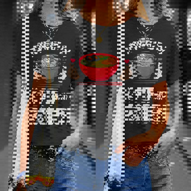 K-Pop And ラーメン 韓国 Tシャツ 彼女への贈り物