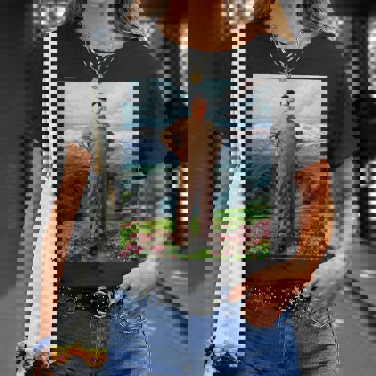 Kim Jong Il Kim Jong Un Humour North Korea Tシャツ 彼女への贈り物