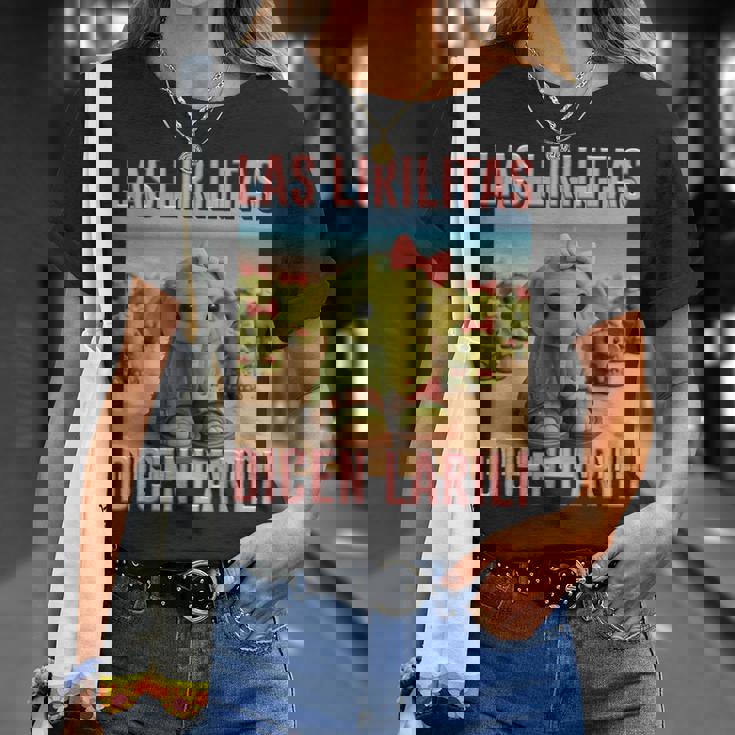 Las Lirilitas Dicen Larili イタリアン ブレイン モンスター Ai キッズ Tシャツ 彼女への贈り物