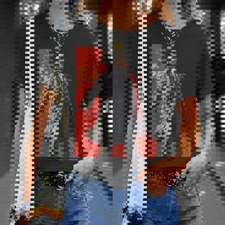 Lenin Forever ソビエト連邦 ソ連 ロシア レトロ ヴィンテージ ジャージ Tシャツ 彼女への贈り物