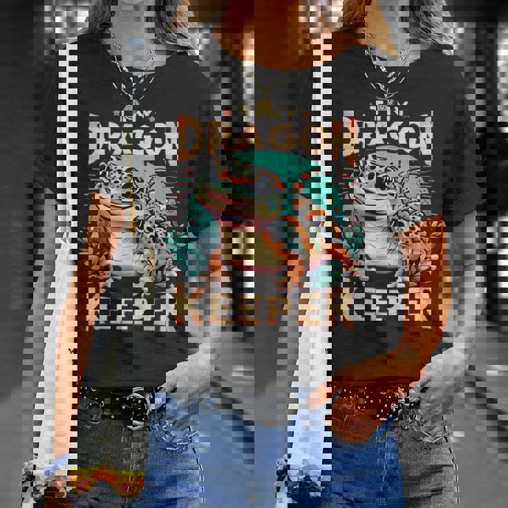 Leopard Gecko Crested Lizard Reptiles Lovers Tシャツ 彼女への贈り物