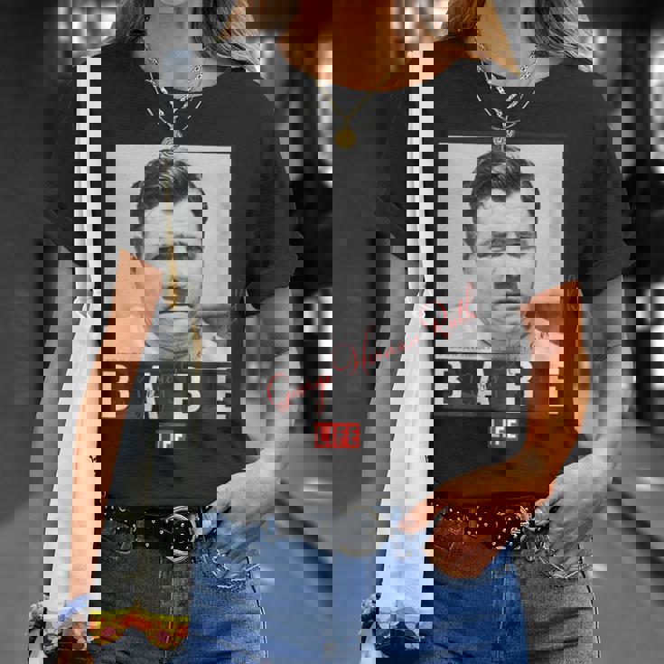 Life Picture Collection _ ベーブ ルース2 _ 野球 Tシャツ 彼女への贈り物