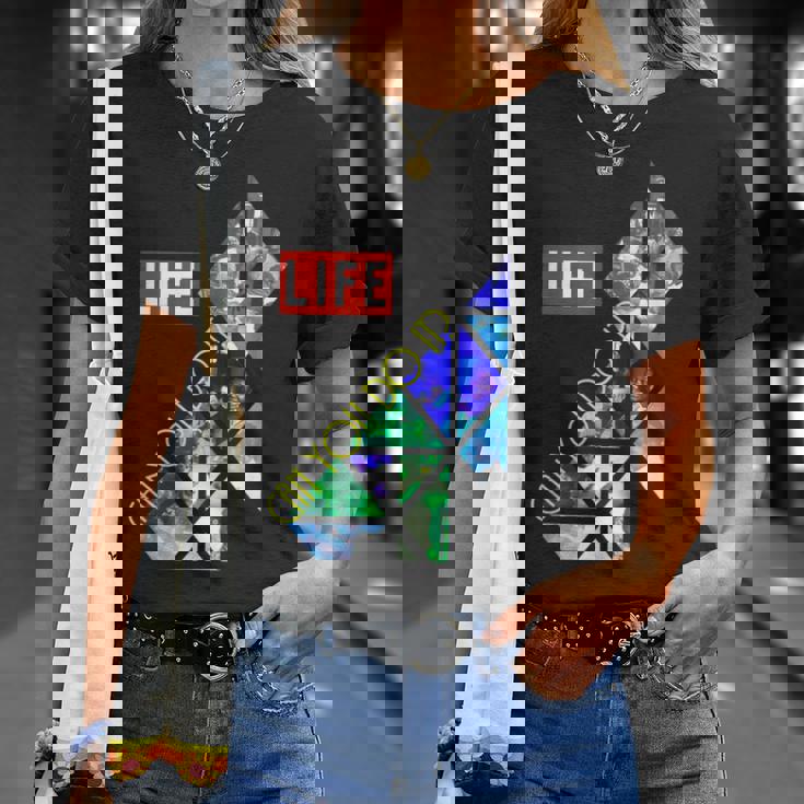 Life Picture Collection ゲーム（３） Can You Do It Tシャツ 彼女への贈り物