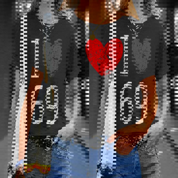 I Love 69 Tシャツ 彼女への贈り物