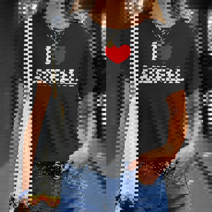 I Love Ainal 私は愛する Ainal Tシャツ 彼女への贈り物