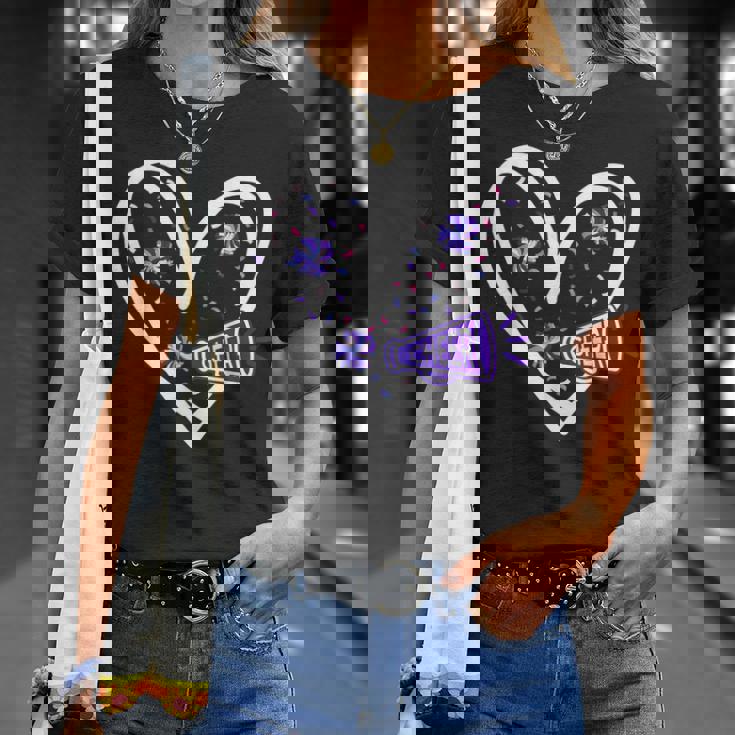 Love Cheer Girl チアリーディング チアリーダー チア練習 Tシャツ 彼女への贈り物