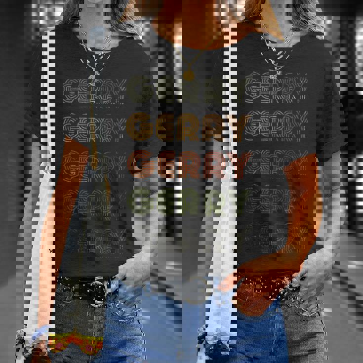 Love Heart Gerry グランジヴィンテージスタイル ブラックジェリー Tシャツ 彼女への贈り物