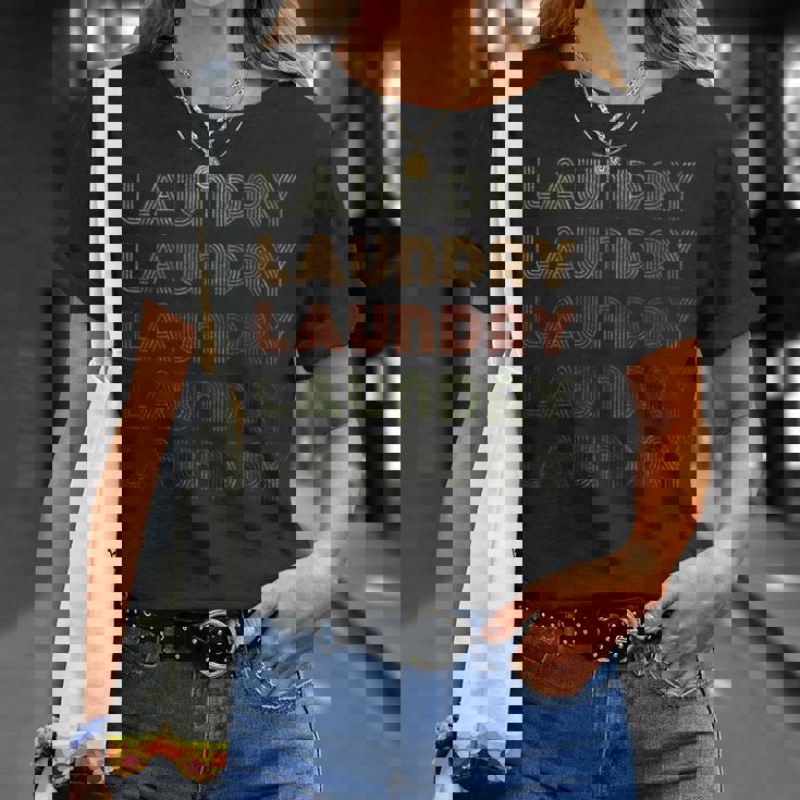 Love Heart Laundry Grunge ビンテージスタイル ブラック ランドリー Tシャツ 彼女への贈り物