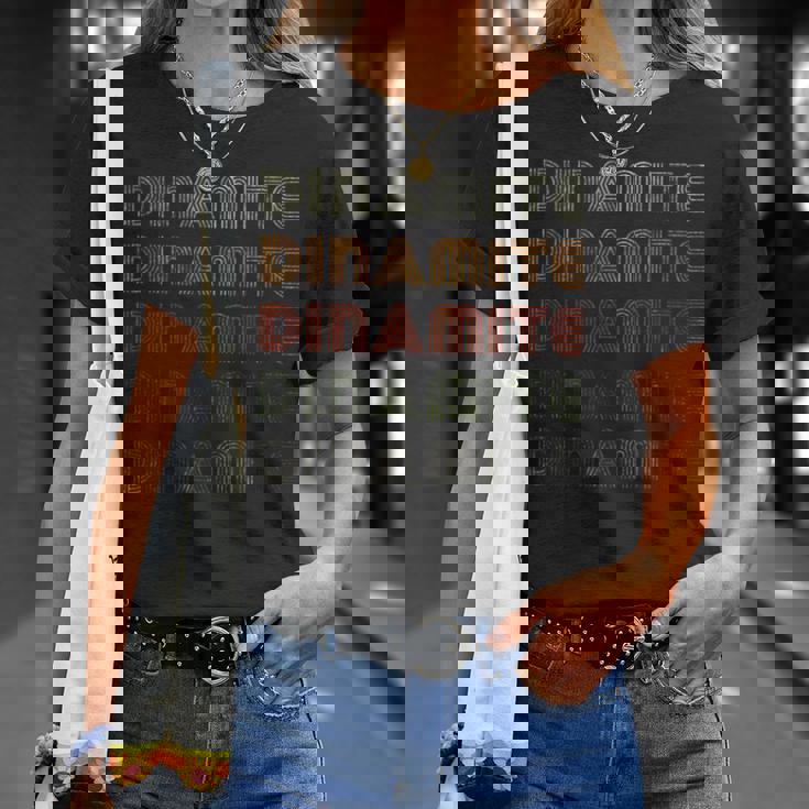 Love Heart ダイナマイト グランジ ヴィンテージスタイル ブラック ダイナマイト Tシャツ 彼女への贈り物