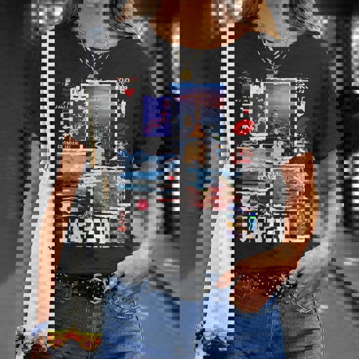 I Love Japan Culture Enjoy Cool Japan Landmarks Photos Tシャツ 彼女への贈り物