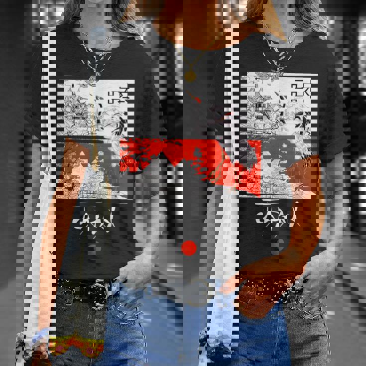 I Love Japan Culture Enjoy Cool Japan Red-Crowned Crane Tシャツ 彼女への贈り物