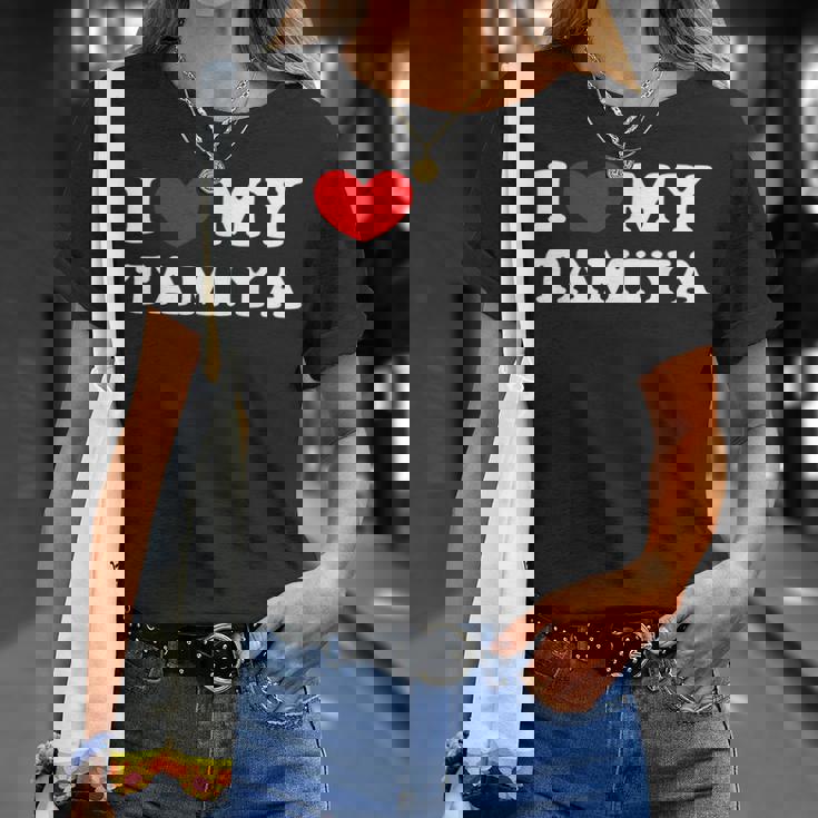 I Love My Tamiya タミヤが大好きです Tシャツ 彼女への贈り物