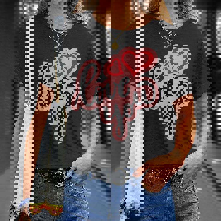 Love You Heart バレンタインデー 好きな人 パートナー 愛 Tシャツ 彼女への贈り物