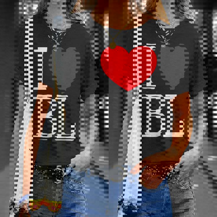 I Love ハート Bl Tシャツ 彼女への贈り物