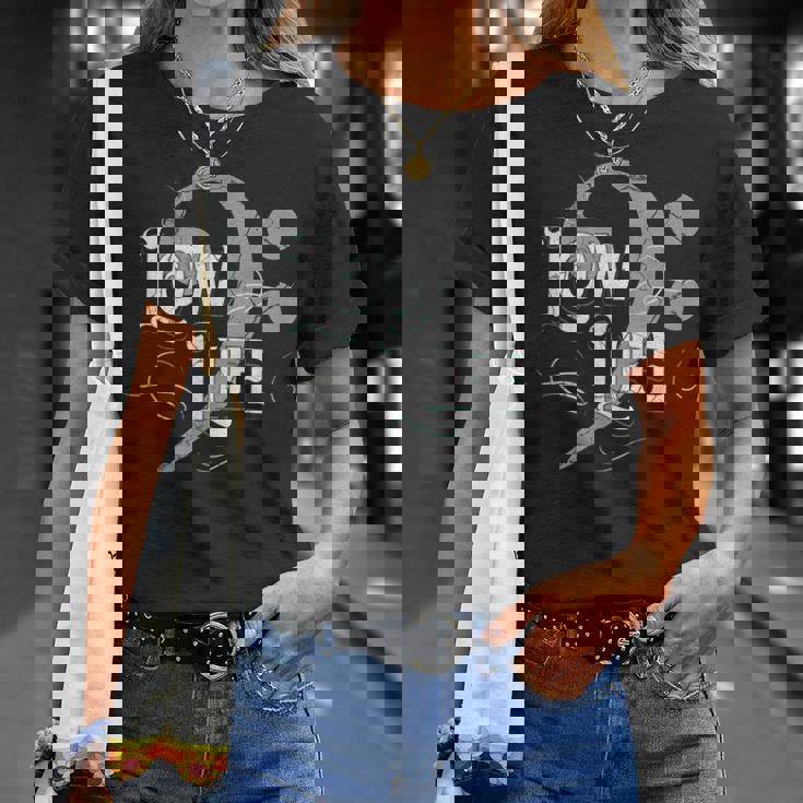 Low Life 低音記号 面白い マーチング ブラスバンド 音符 Tシャツ 彼女への贈り物