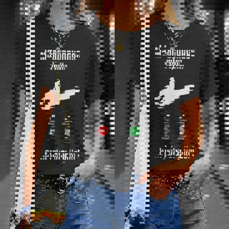 M'appelle チェーンソー ランバージャック&林業チェーンソー Tシャツ 彼女への贈り物