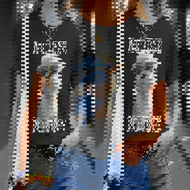 Maltese Mommyマルチーズ ママ 犬 お母さん 母の日 お母さん スウィート・マルチーズ Tシャツ 彼女への贈り物