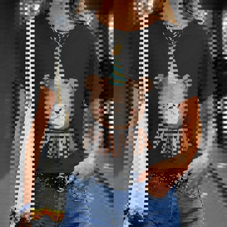 Mama Teddy Bear 1St Birthday Boy Girl Family Matching Party T-Shirt Gifts for Her Mama Teddy Bear 1St Birthday Boy Girl Family Matching Party T-Shirt Gifts for Her