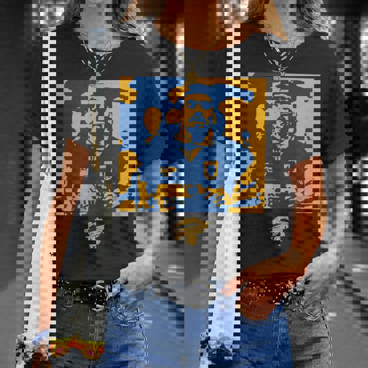 Maradona Boca 1995 ペイント Tシャツ 彼女への贈り物