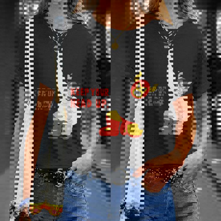 Maskman Istrongest マスクマン Keep Your Head Up レスリング Tシャツ 彼女への贈り物