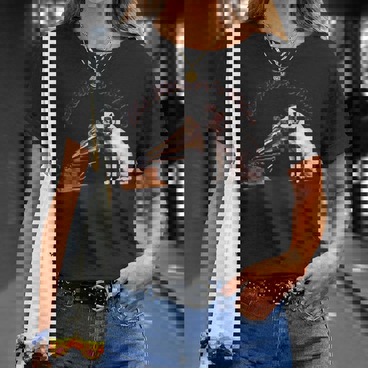 His Master'soice Rca ビクター ニッパー 犬 Tシャツ 彼女への贈り物