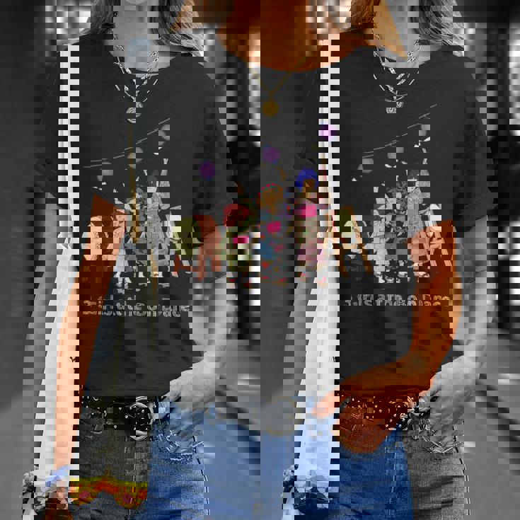 Maui Mon Hawaii Trendyお盆 3人の女の子 Tシャツ 彼女への贈り物